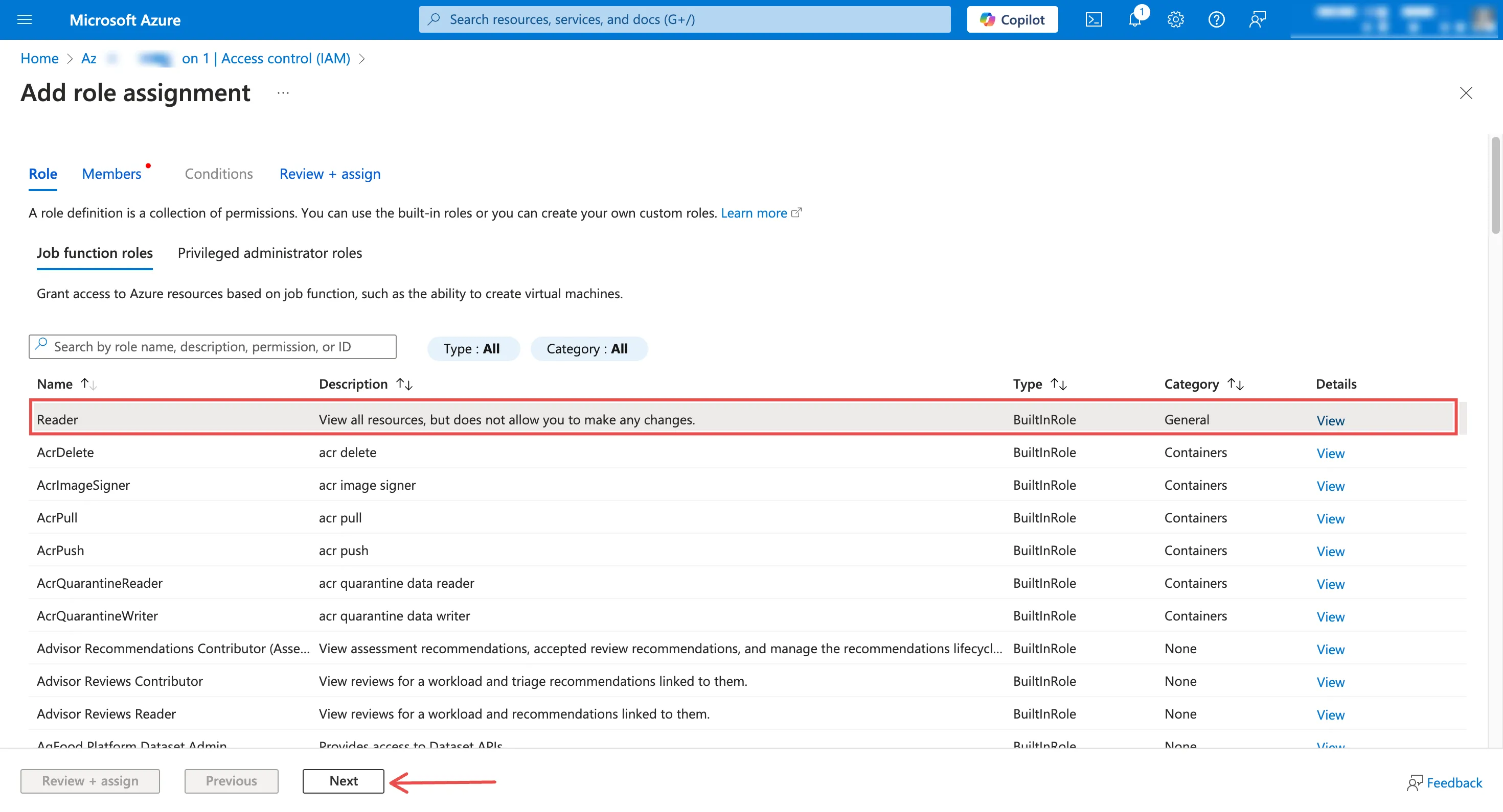 azure-reader