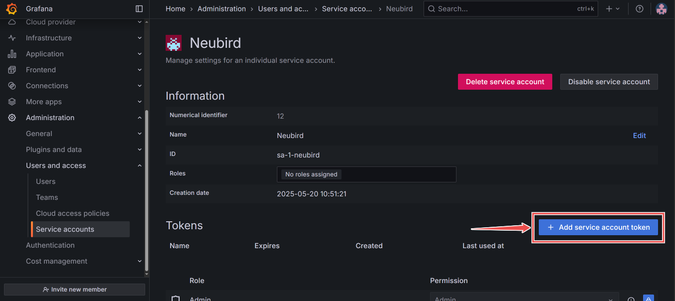 grafana-account-token