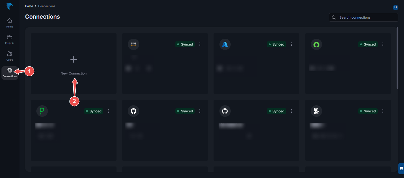 Create new AzureDevOps connection dashboard