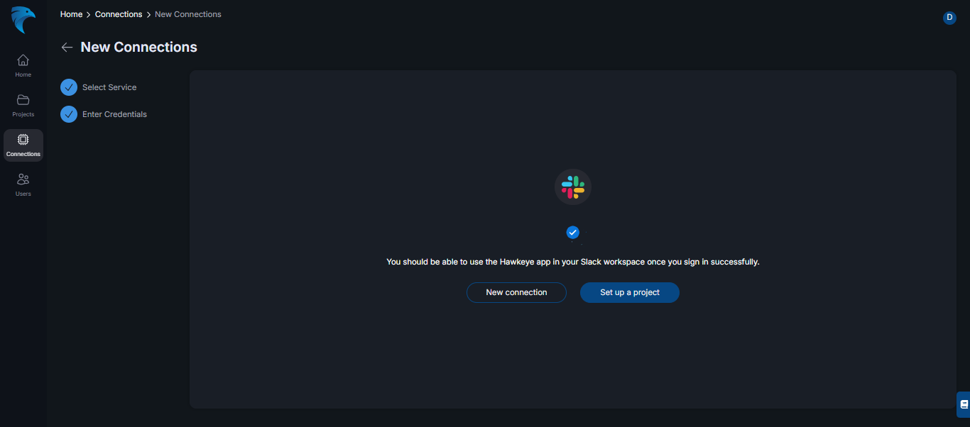 slack-connection-successful